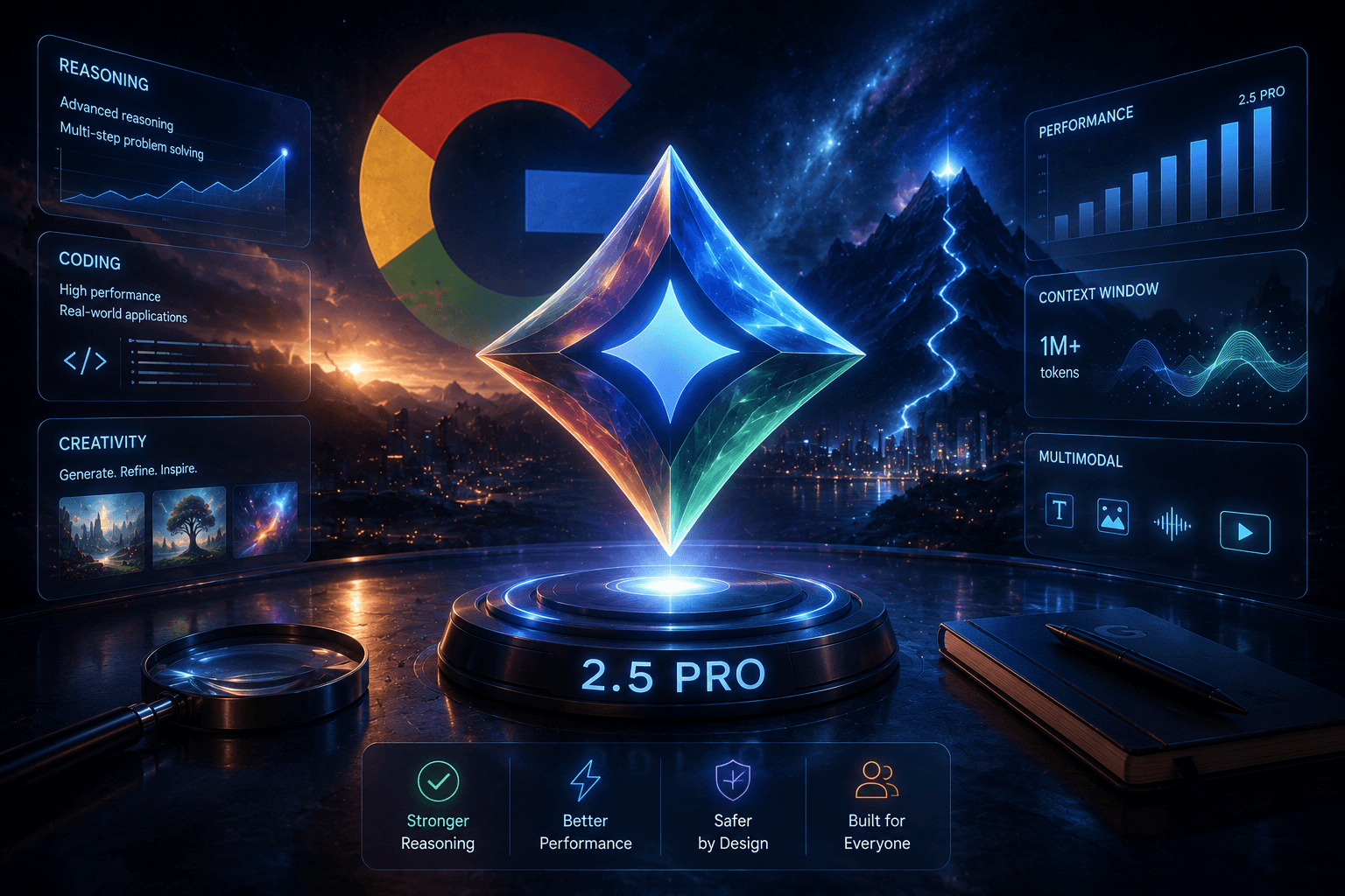 Illustration de l'article : Gemini 2.5 Pro en 2026 : le vrai avis après 6 semaines de tests intensifs