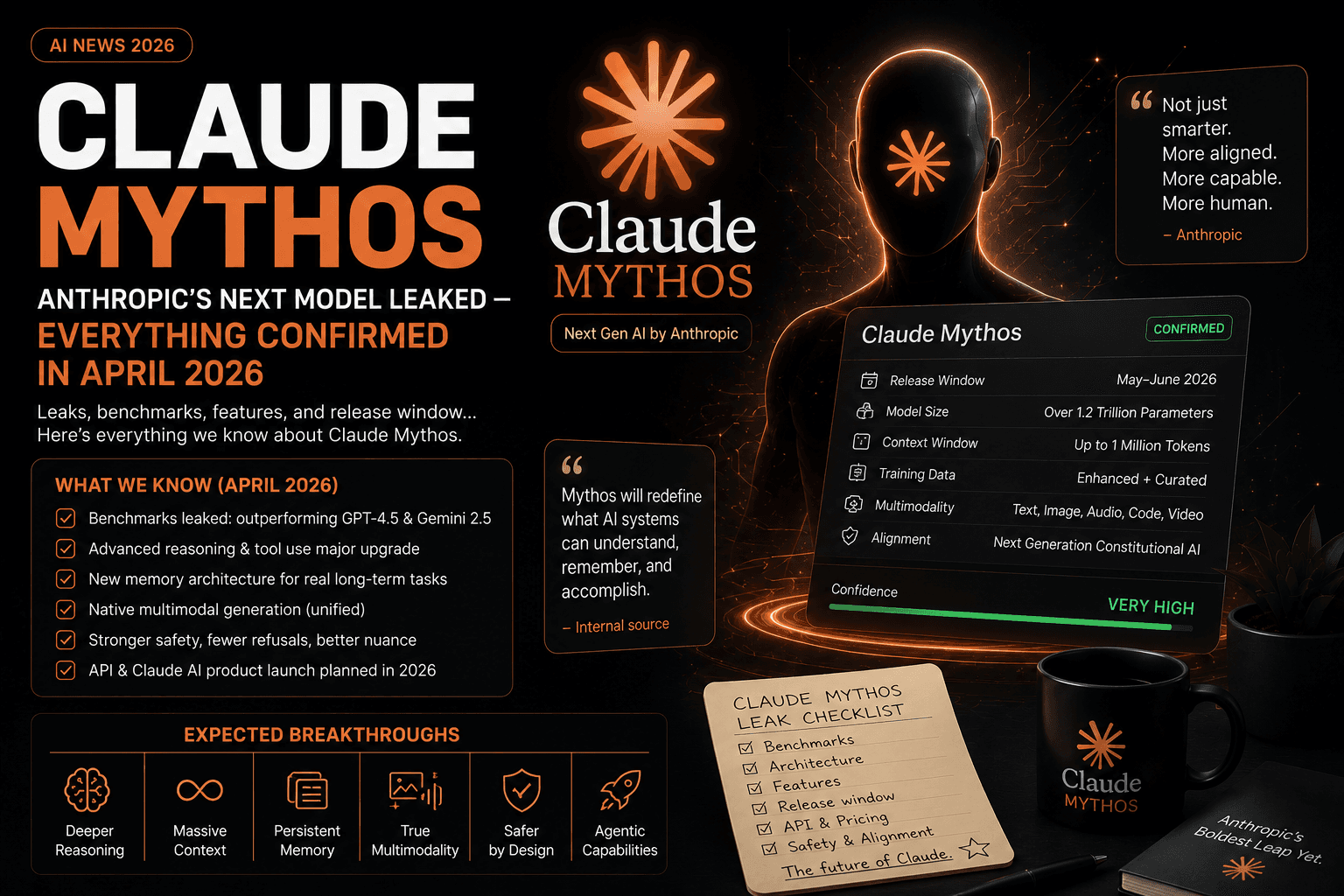 Article illustration: Claude Mythos: Anthropic's Next Model Leaked — Everything Confirmed in April 2026