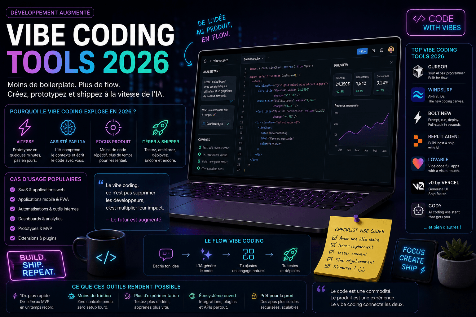 Article illustration: 5 Best Tools to Build an App Without Coding in 2026 (Real-World Tested)