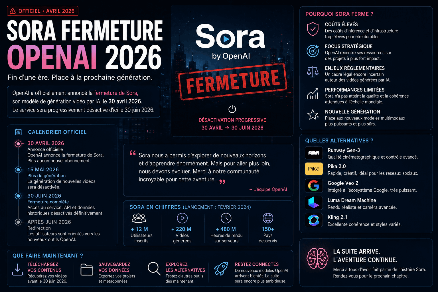 Article illustration: Sora Is Dead: OpenAI Kills Its AI Video App (And the Disney Deal Collapses)